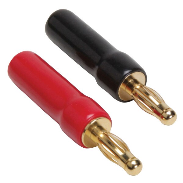 Main product image for Gold Plated Screw Type Banana Plugs 18-12 AWG 4 Pcs. 091-356